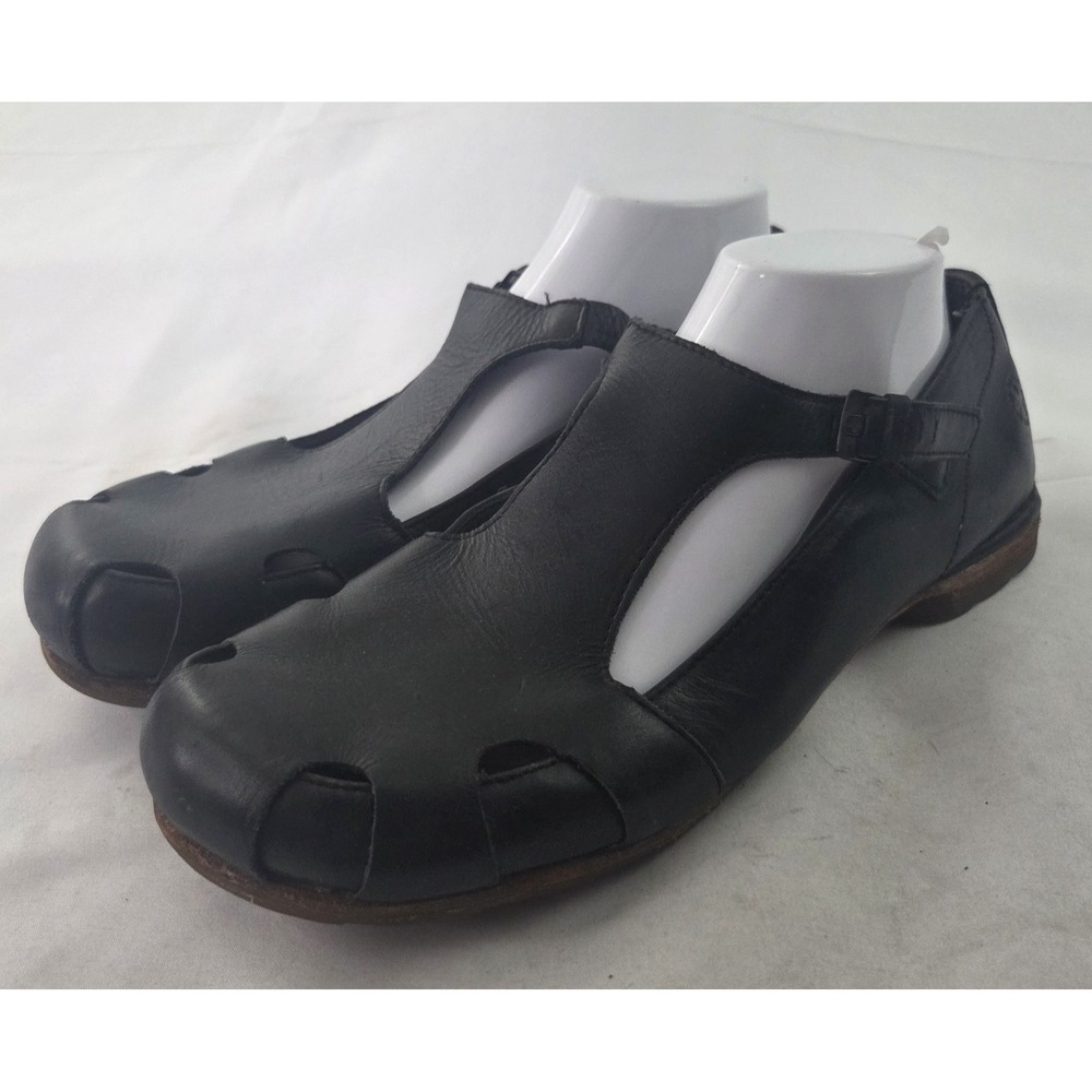 Dr Martens 1171 Mary Jane Fisherman Shoes Womens 11 Black Leather Y2K 90s Grunge